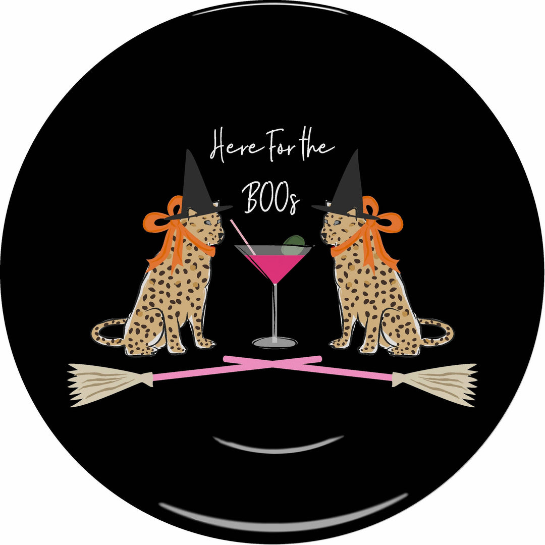 Halloween Plate: Leopards
