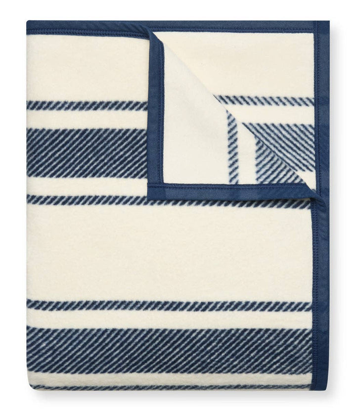 ChappyWrap Dockside Stripe Navy Blanket: Original