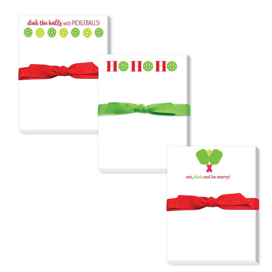 Donovan Designs Holiday Pickleball Notepads