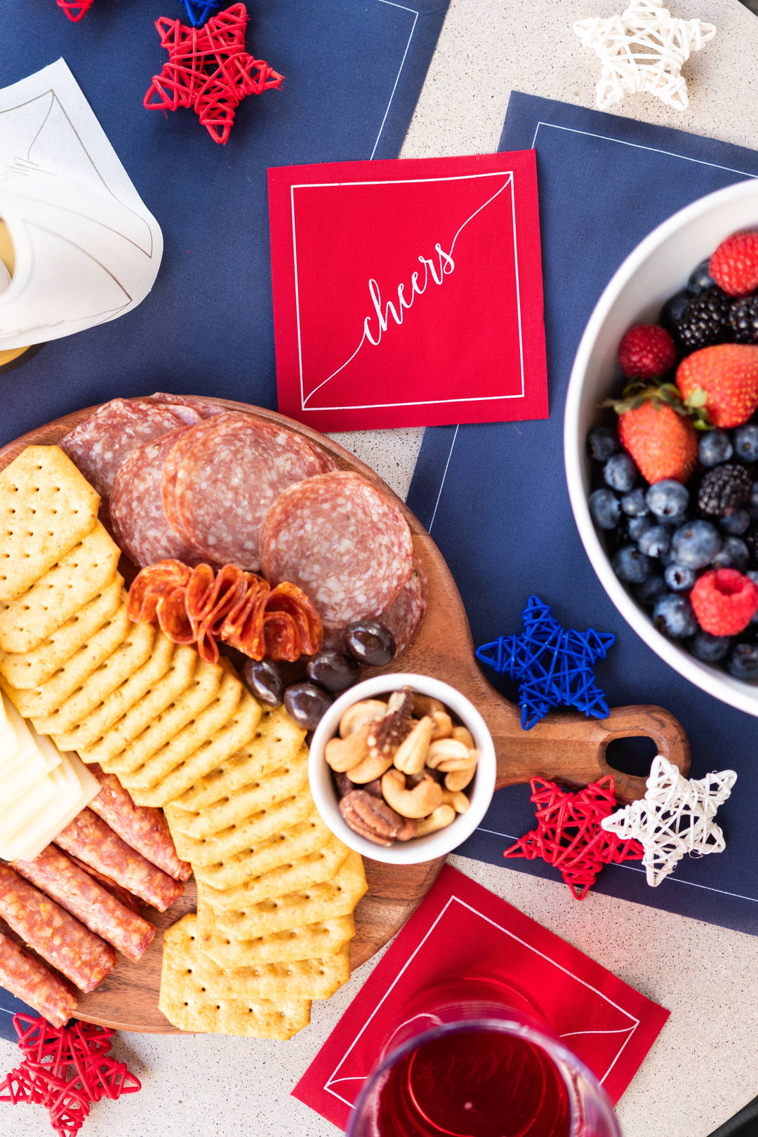 The Red Carpet Cocktail Napkin Roll