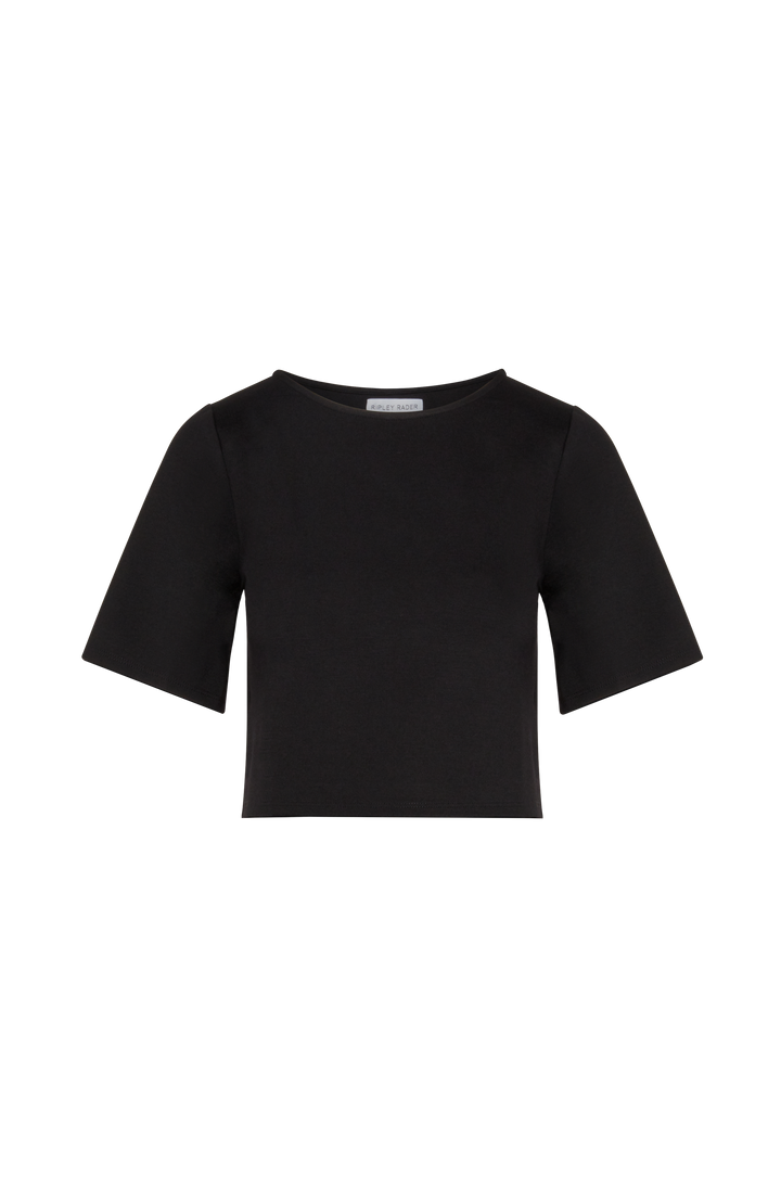 Ripley Rader Ponte Knit Short Sleeve Top