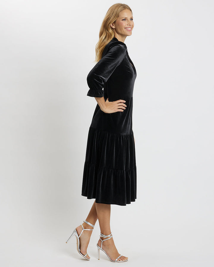 Jude Connally Maggie Velvet Dress