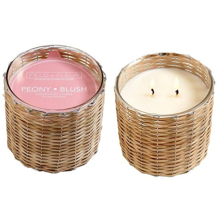 Field + Fleur Peony Blush 16 oz Candle