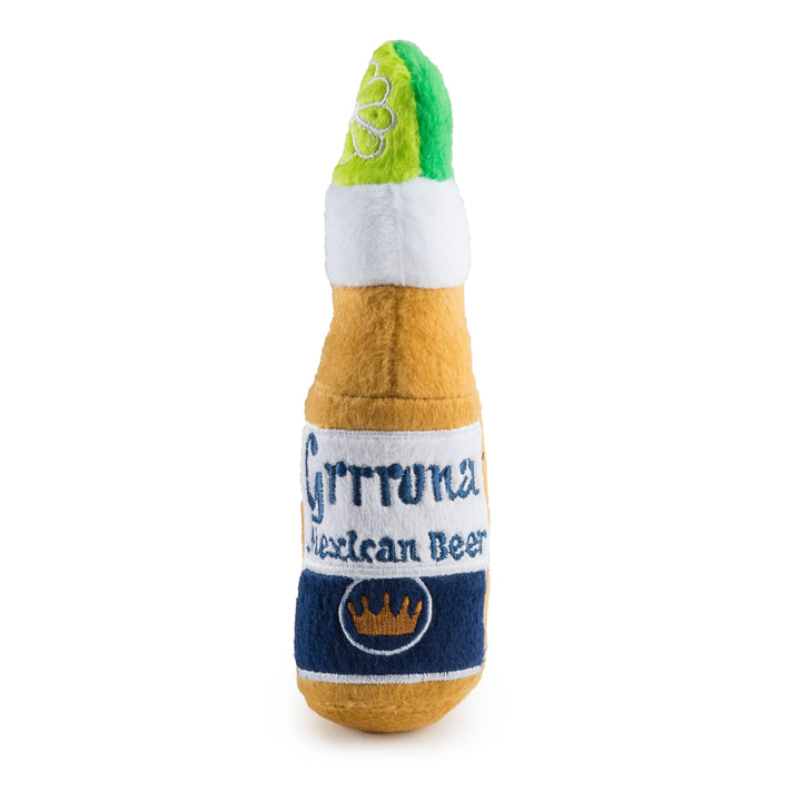 Haute Diggity Dog Grrrona Beer Bottle Toy Squeaker Dog Toy: Large