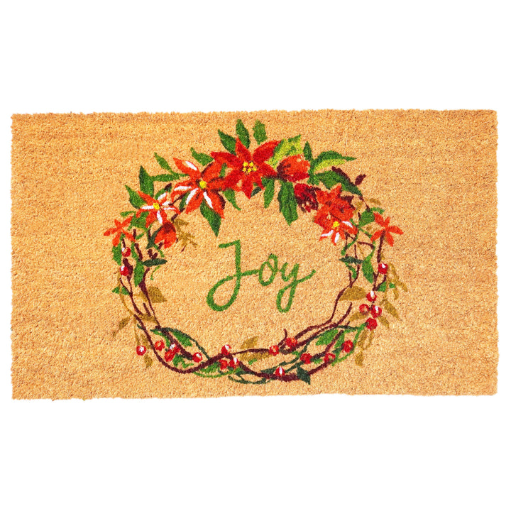 Christmas Joy Doormat: 17 x 29