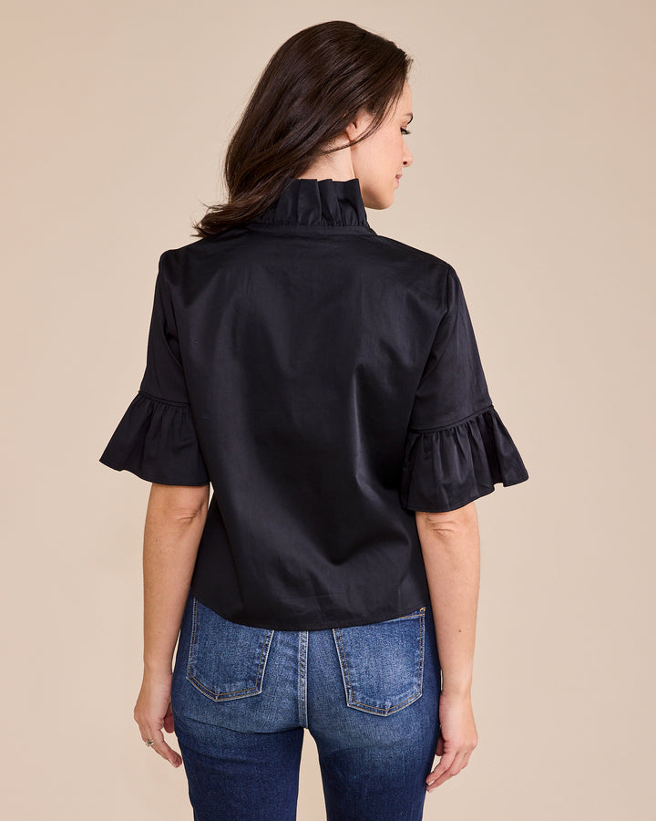 S'edge Meredith Top in Black