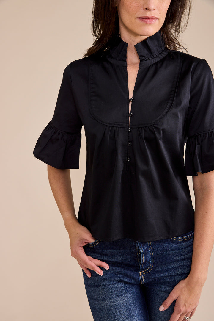 S'edge Meredith Top in Black