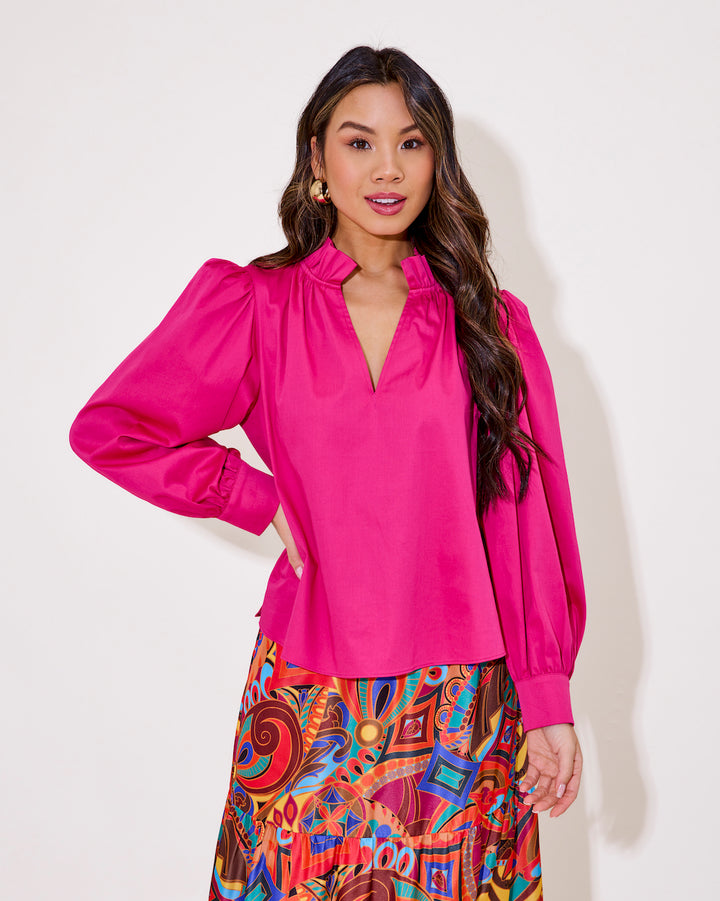 Alden Adair Phoebe Top Pink