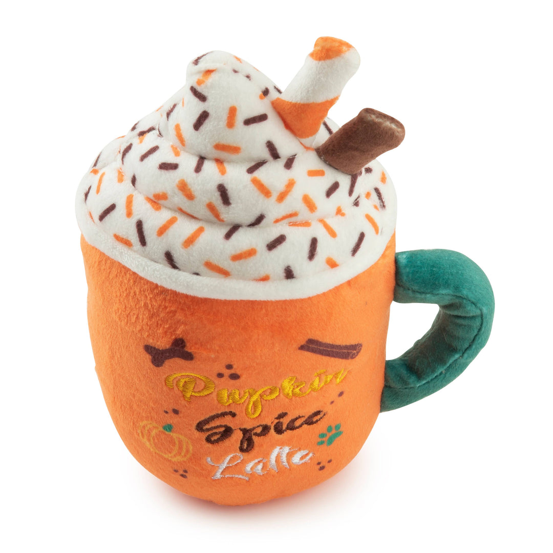 Haute Diggity Dog Pupkin Spice Latte Mug Fall Dog Toy