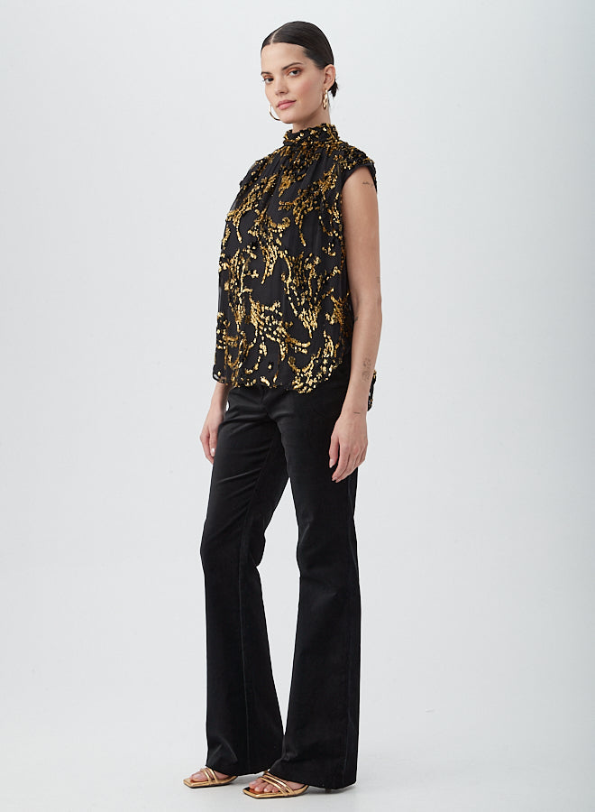 Trina Turk Imogene Top in Black