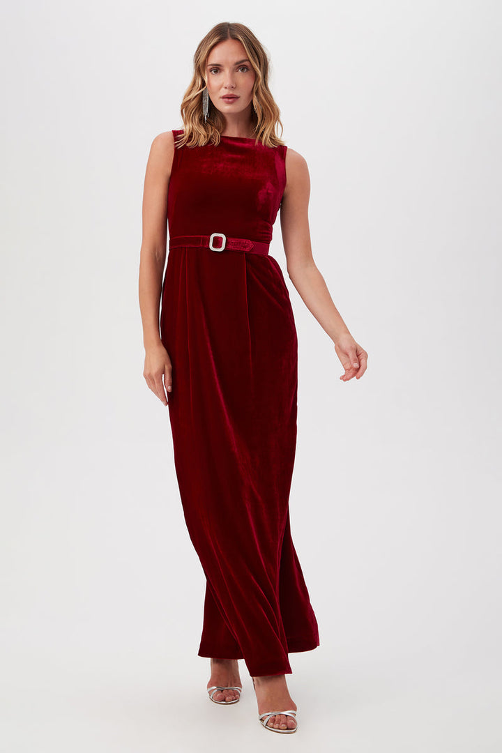 Trina Turk Vedda Dress Vixen Red