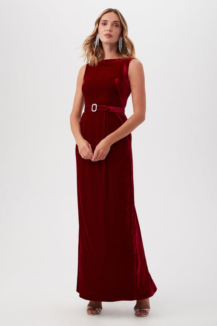 Trina Turk Vedda Dress Vixen Red