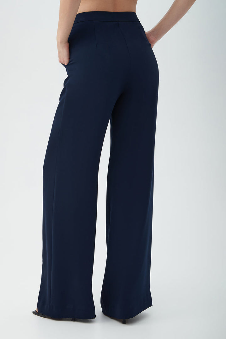 Verity Pant in Indigo by Trina Turk