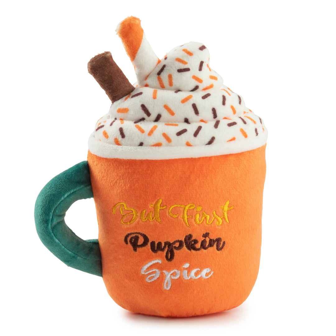 Haute Diggity Dog Pupkin Spice Latte Mug Fall Dog Toy