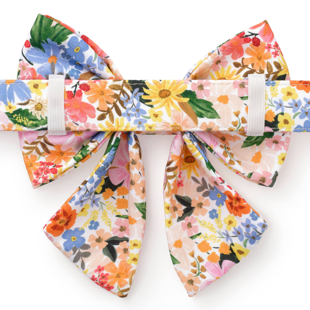 Rifle Paper Co. x TFD Marguerite Lady Dog Bow: Large