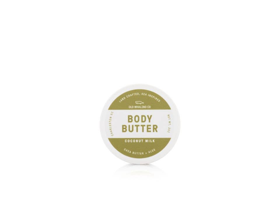 Old Whaling Company Travel Size Coconut Milk  Body Butter (2oz)