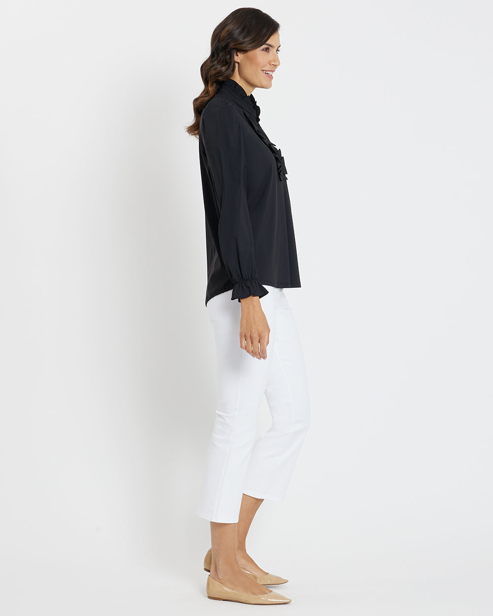 Jude Connally Wren Top in Black