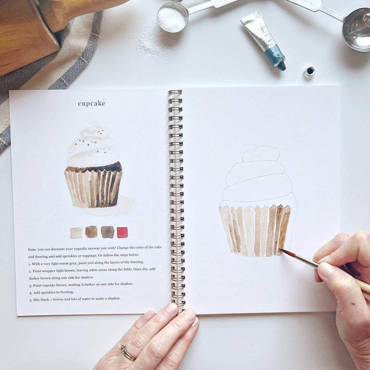 Baking Watercolor Workbook by Emily Lex