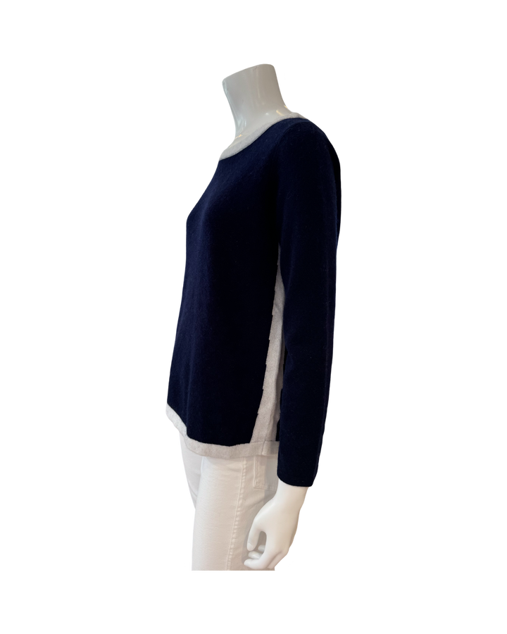 Lyla Sweater Lightweight Cashmere Crew by Cortland Park