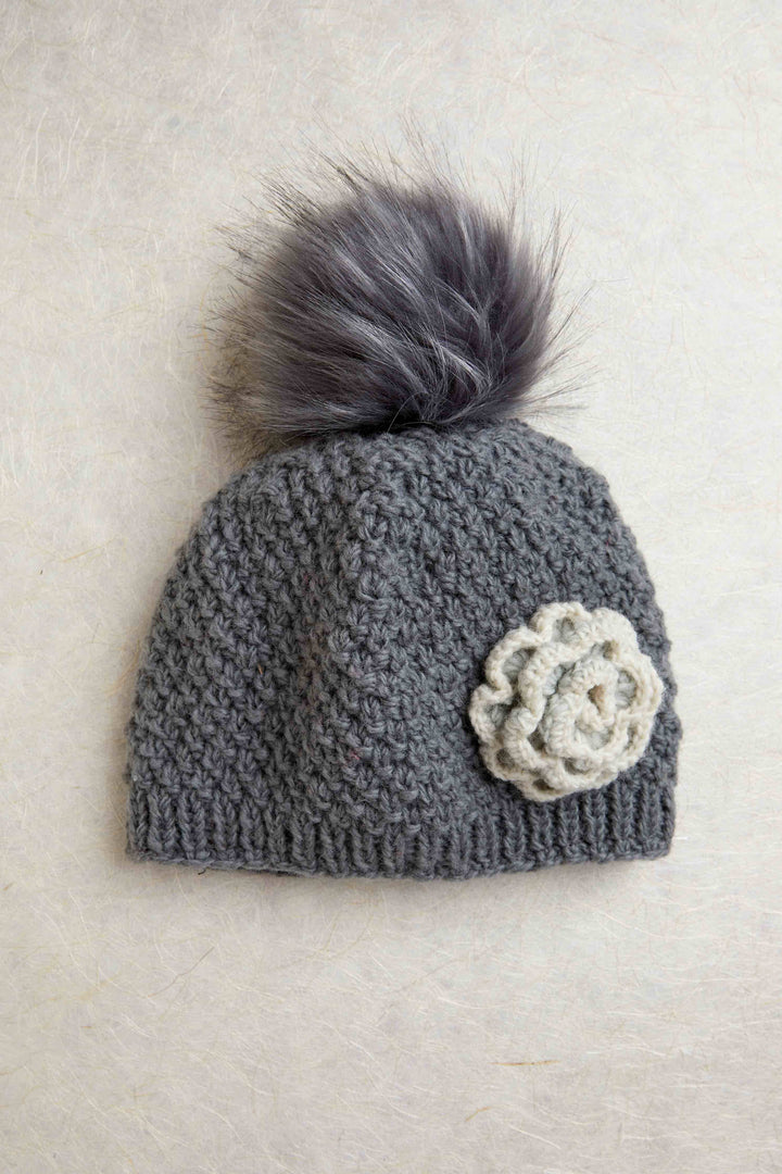 Chantilly Gray Beanie by Many Hands