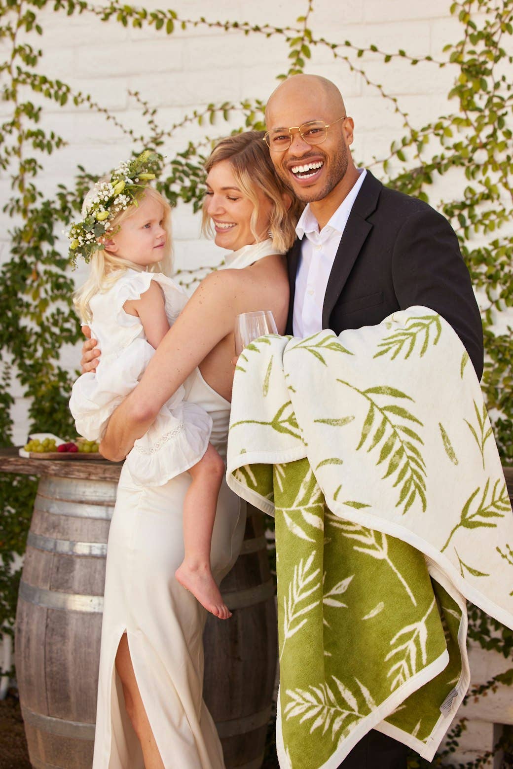 ChappyWrap Olive Branch Blanket: Original