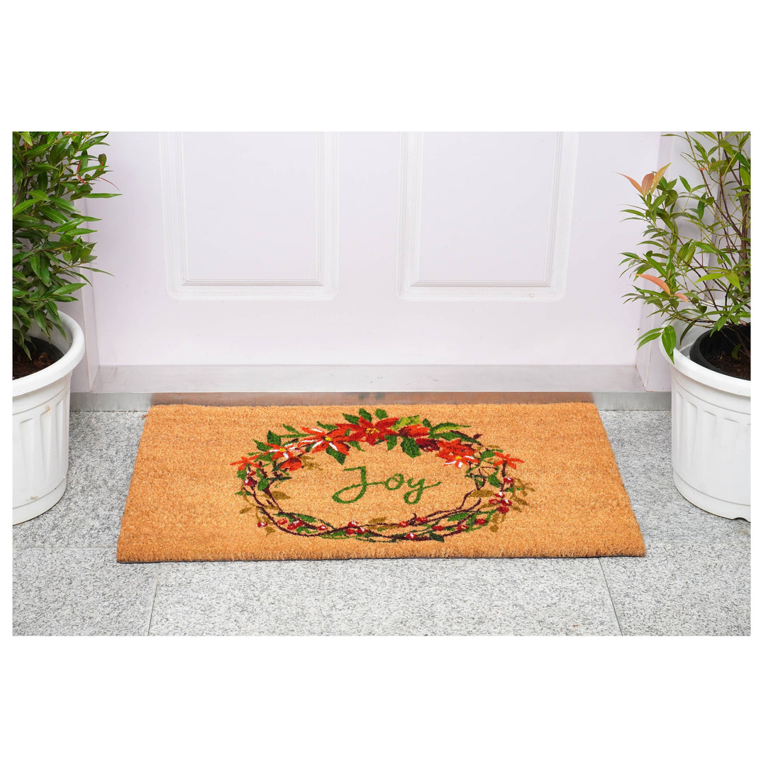 Christmas Joy Doormat: 17 x 29