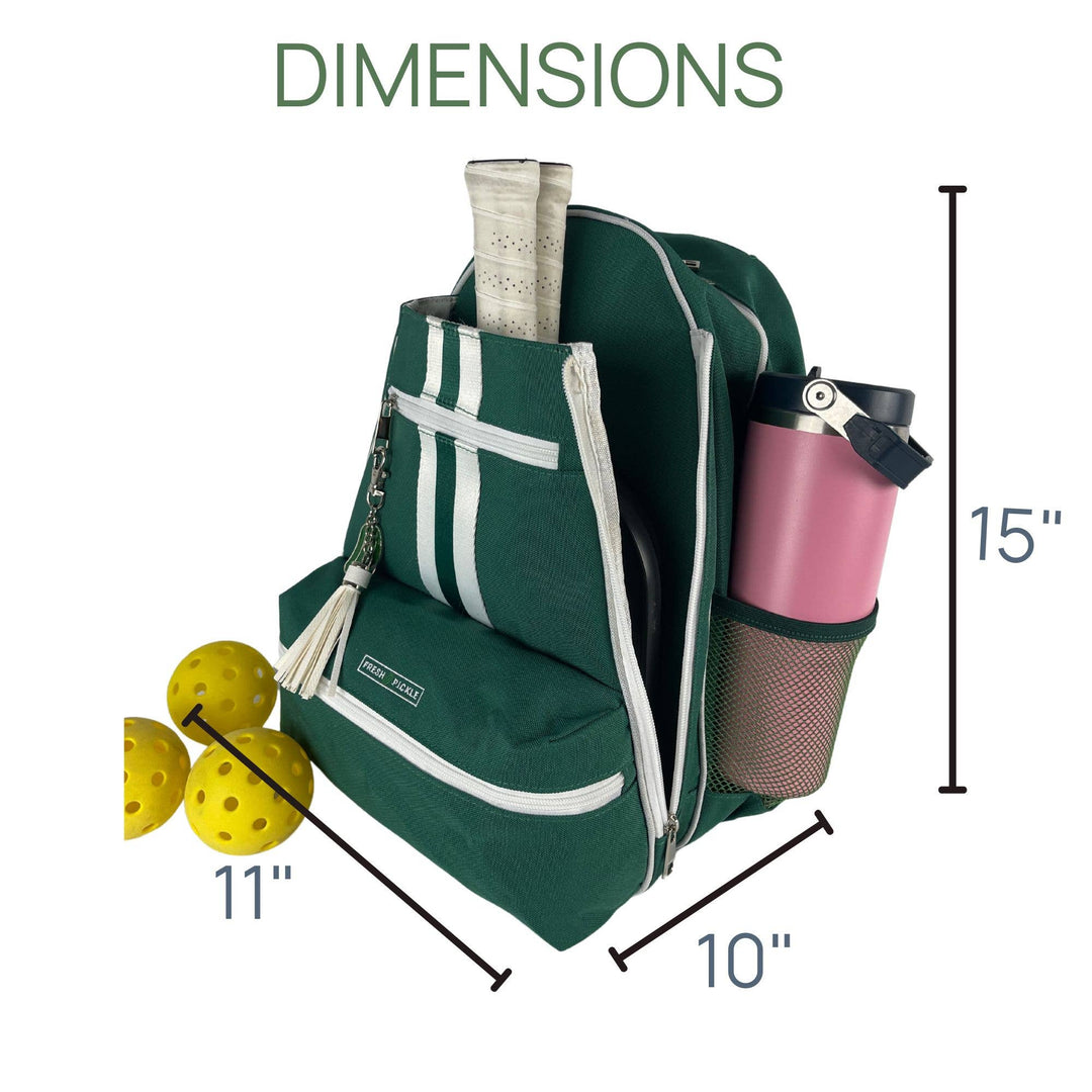 The Teddi Pickleball Backpack Green