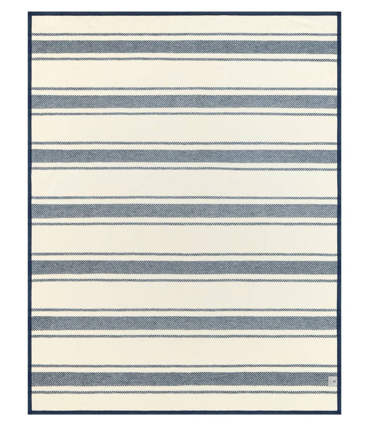 ChappyWrap Dockside Stripe Navy Blanket: Original