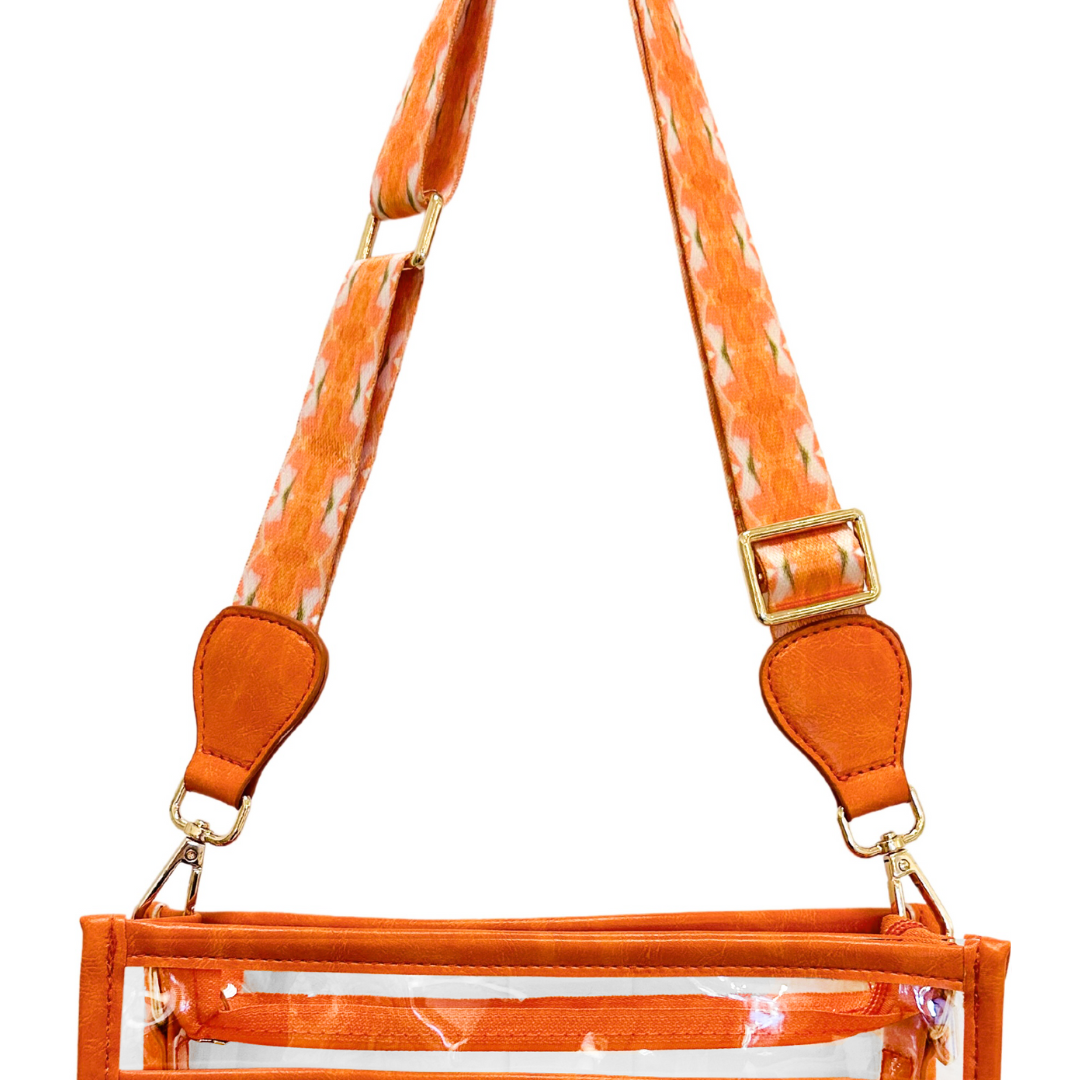 Laura Park Orange Blossom Stadium Bag