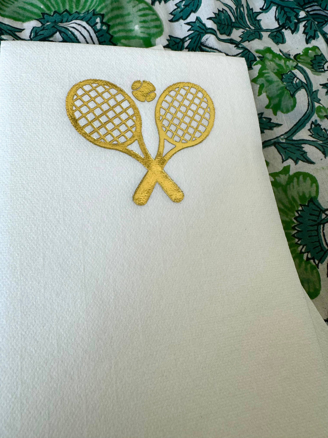 Tennis Racquet Linun Guest Towels/Napkins