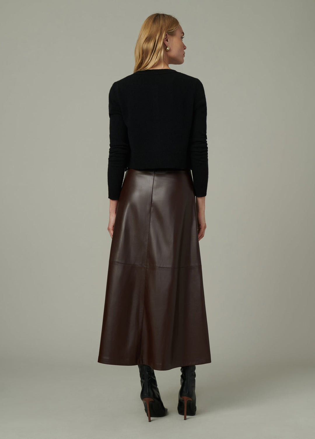 Joe's Jeans The Tavi Vegan Leather Skirt