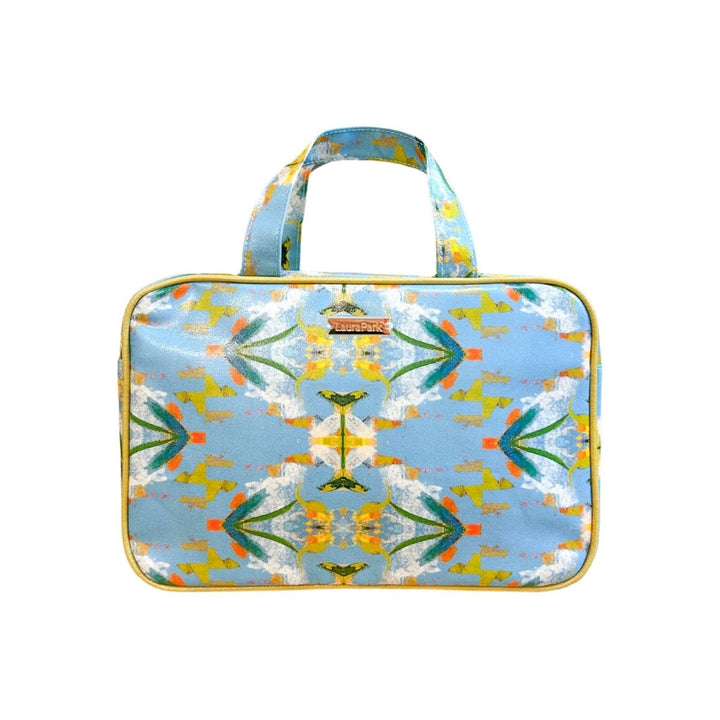 Laura Park English Garden Blue Travel Case