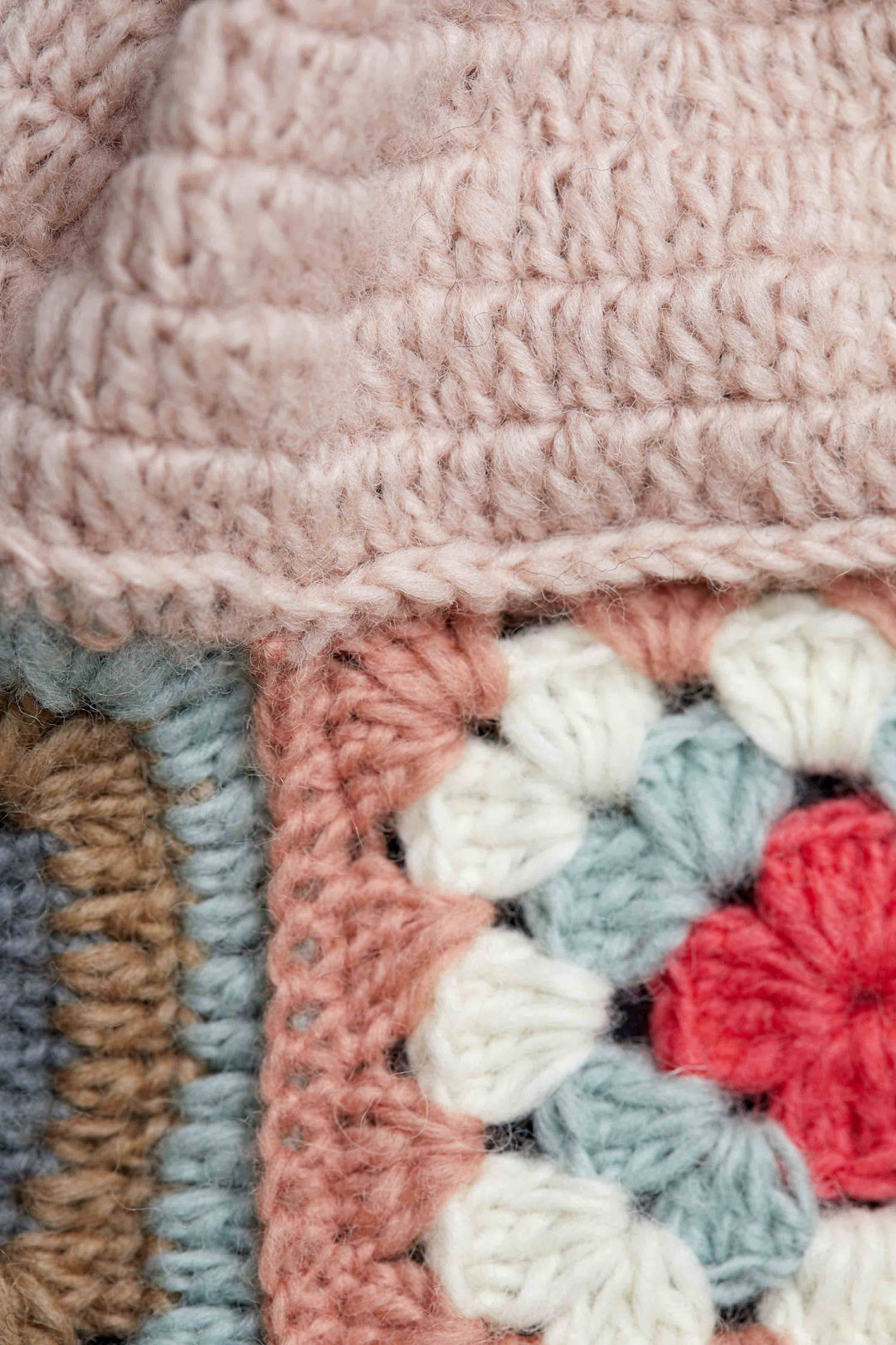 Lottie Tan Crochet Handwarmers by Many Hands