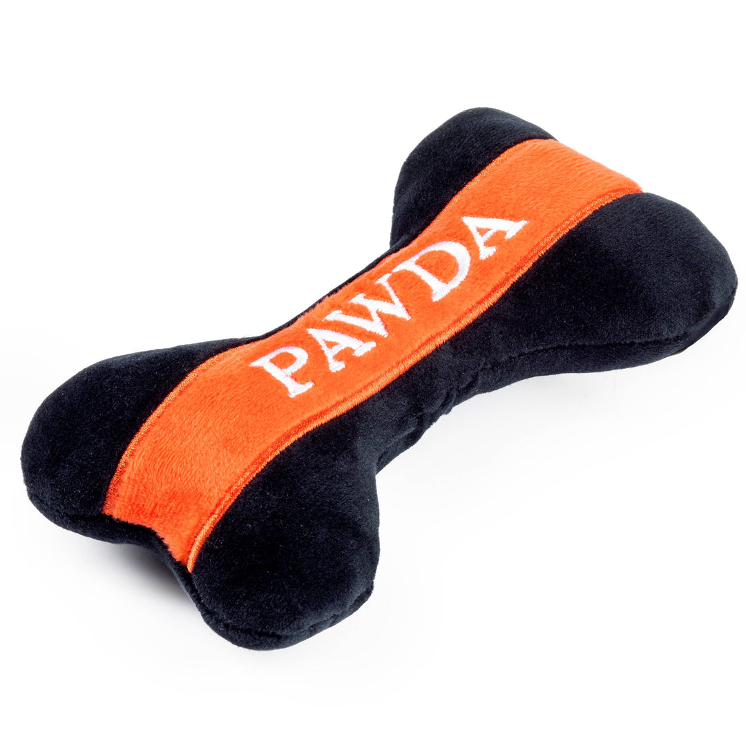 Haute Diggity Dog Pawda Bone Squeaker Dog Toy