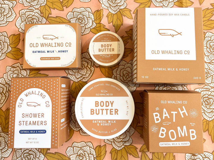 Old Whaling Company Oatmeal Milk & Honey Bath Bomb