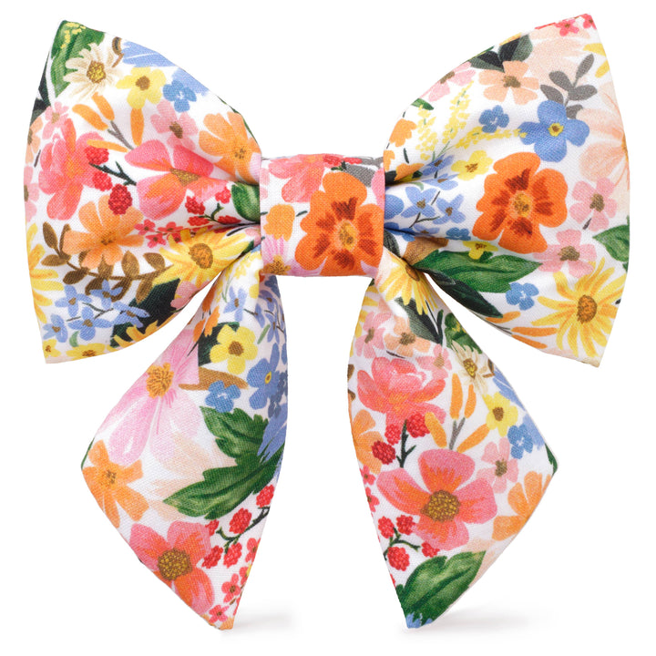 Rifle Paper Co. x TFD Marguerite Lady Dog Bow: Large