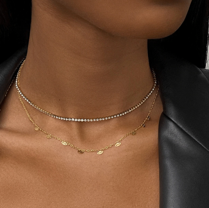 Ellie Vail - Camden Tennis Choker Necklace