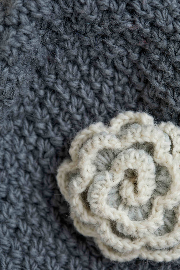 Chantilly Gray Beanie by Many Hands