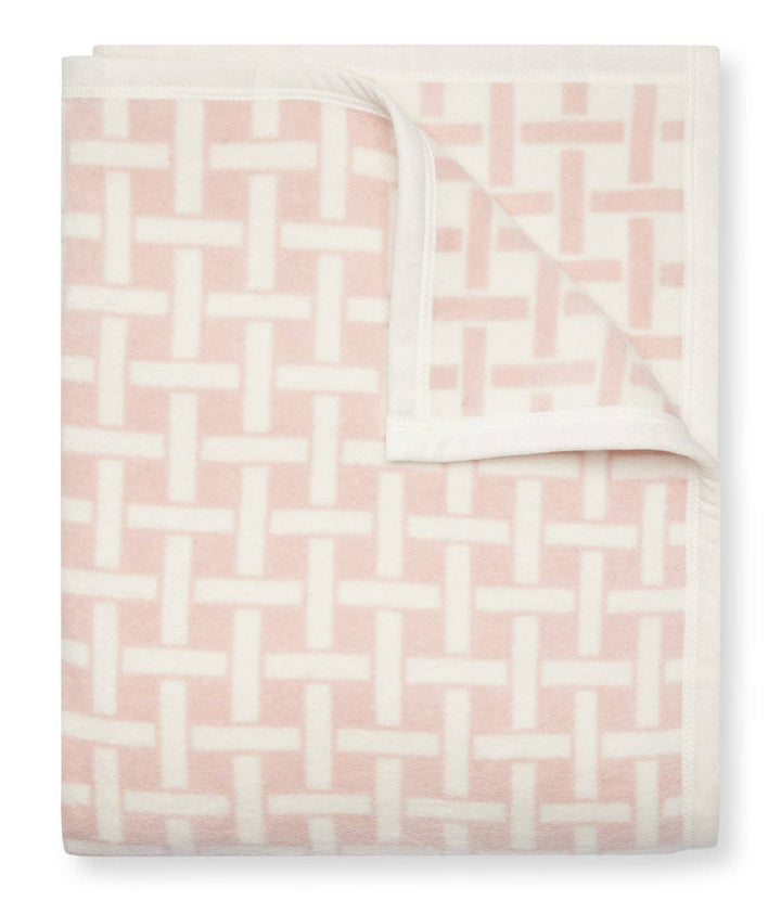 ChappyWrap Petite Basketweave Pearl Blanket: Original