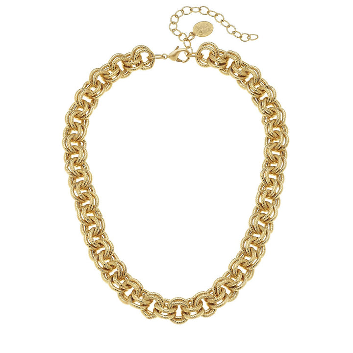 Susan Shaw Gold Chain Necklace