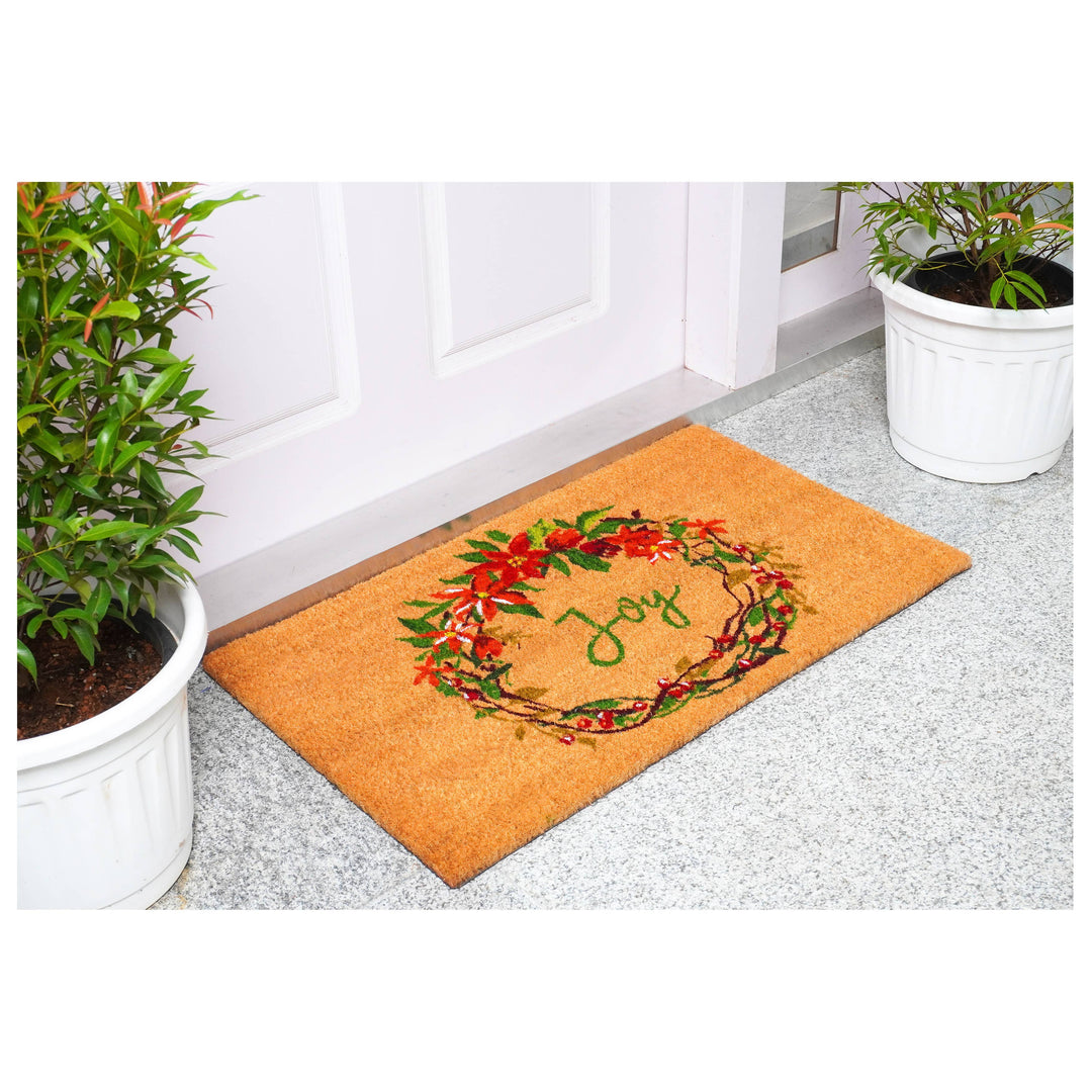 Christmas Joy Doormat: 17 x 29