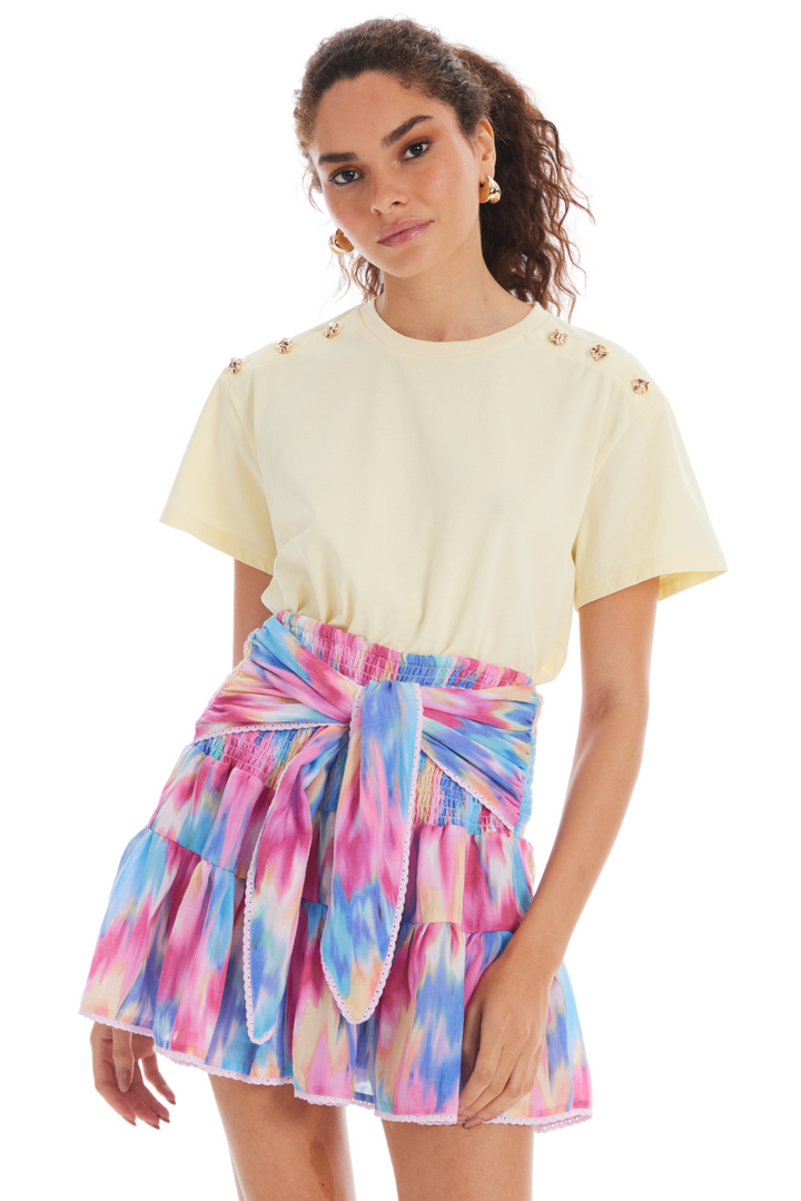 Brooklyn Tee in Butter by ALLISON New York