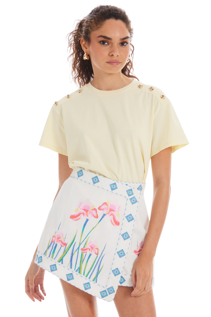 Brooklyn Tee in Butter by ALLISON New York