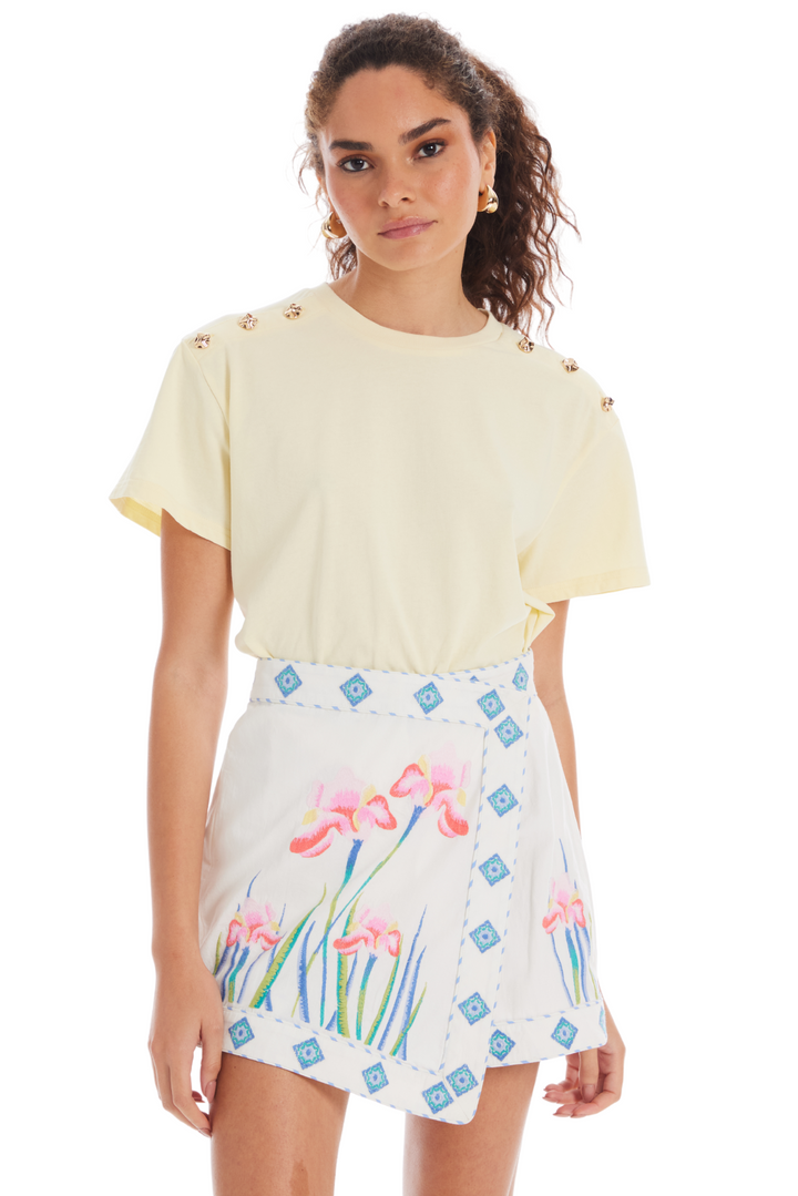 Brooklyn Tee in Butter by ALLISON New York