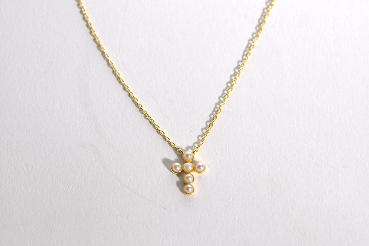 Allison Avery Baby Cross Necklace