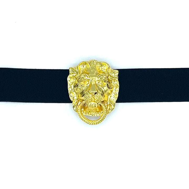 Garland Bags Lion Door Knocker Belt Buckle