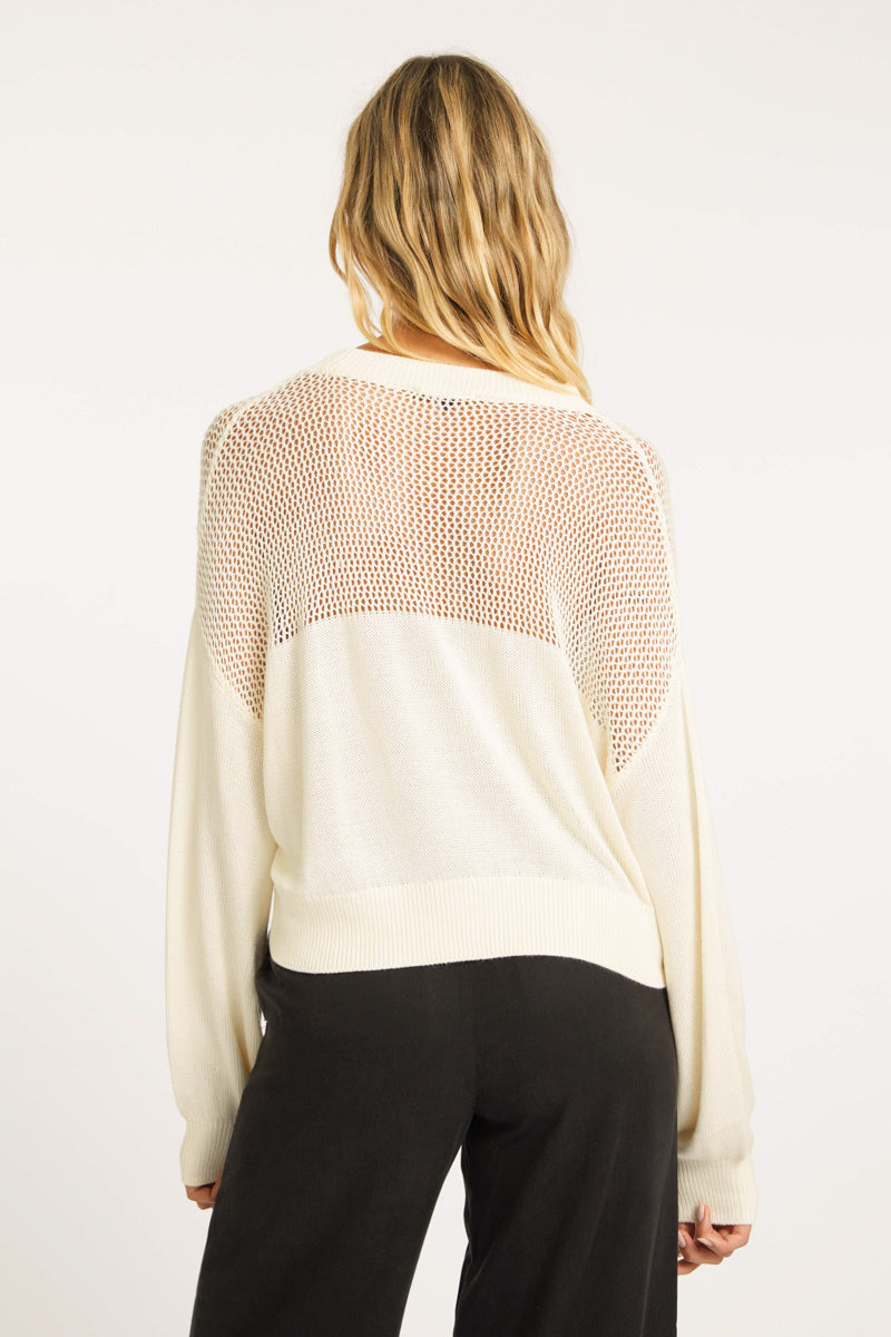 Mira Ivory Sweater by Caballero