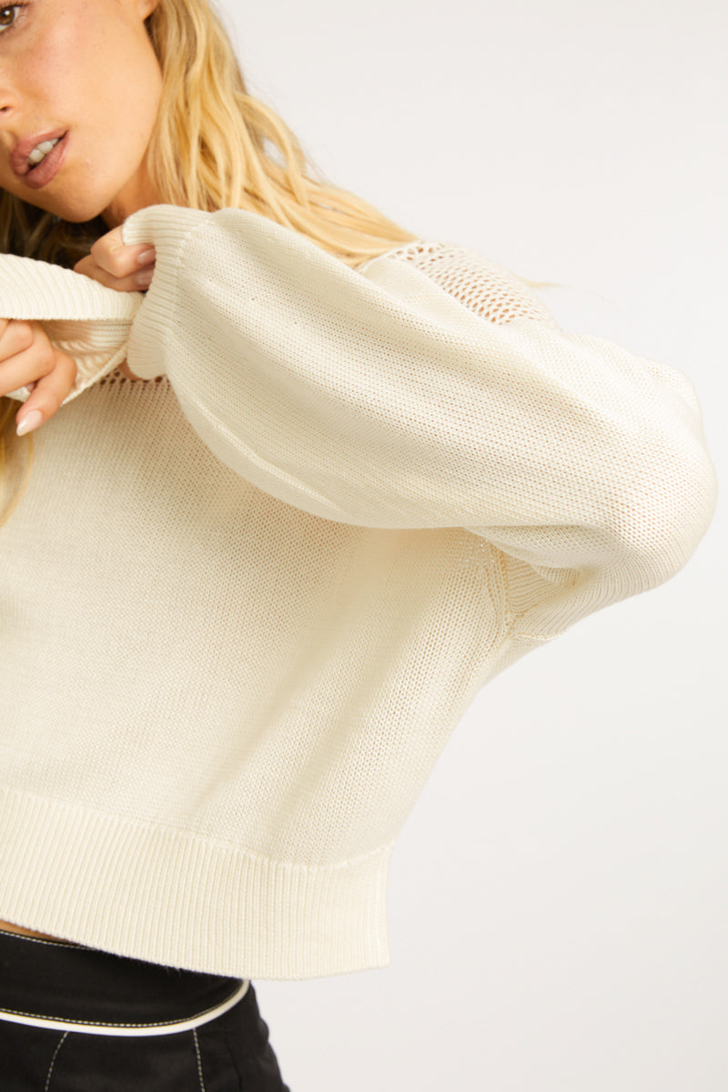 Mira Ivory Sweater by Caballero