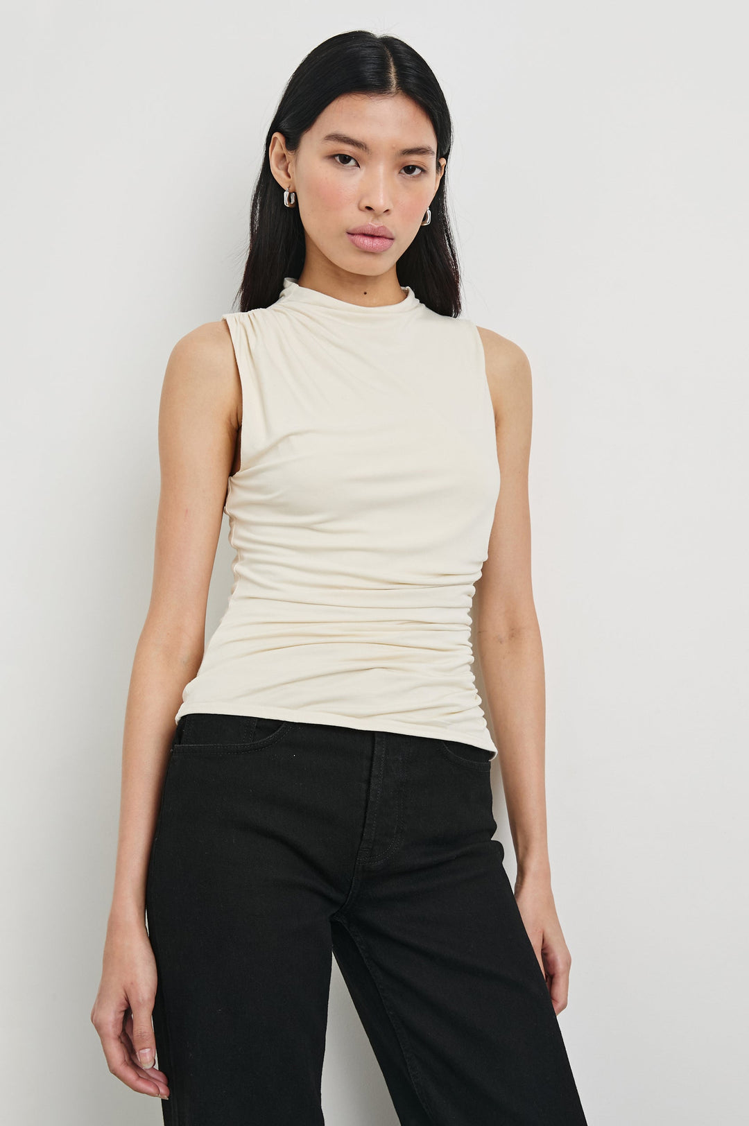 Christen Top in Ivory by Rails