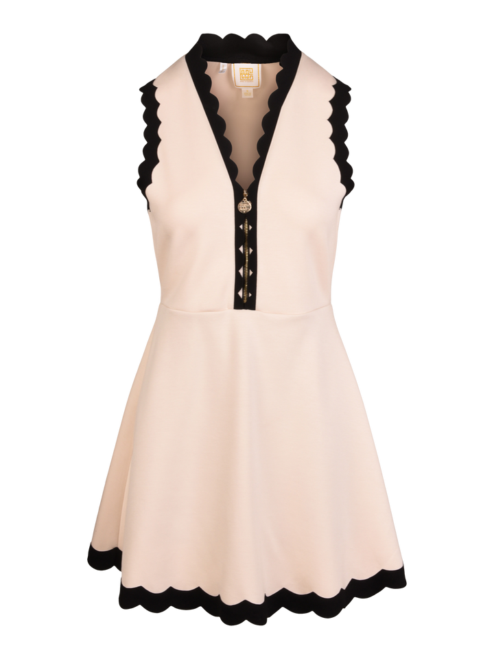 Varsity Orchid Dress - Black Sand by Emily McCarthy